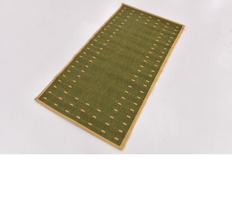 2' 7 x 4' 10 Outdoor Border Rug