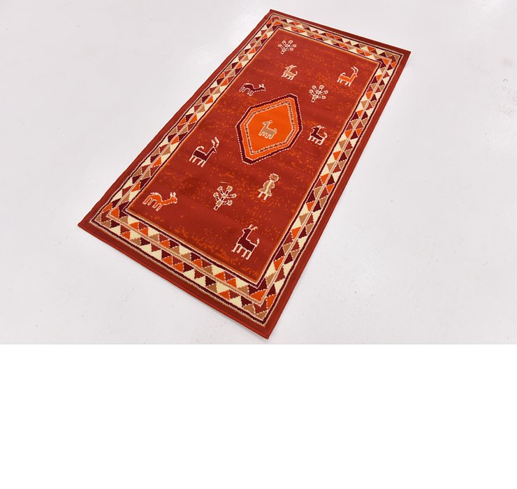 2' 8 x 5' Kashkuli Gabbeh Rug