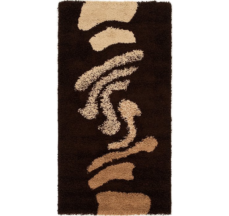 2' 8 x 5' Textured Shag Rug