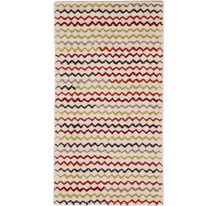 2' 8 x 5' Reproduction Gabbeh Rug