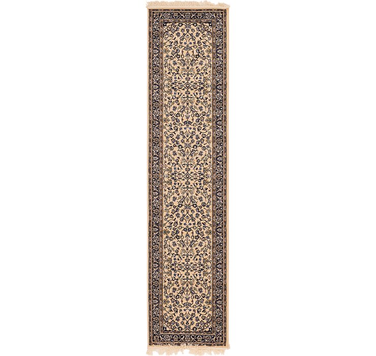 2' 4 x 9' 8 Kashan Design Runner Rug