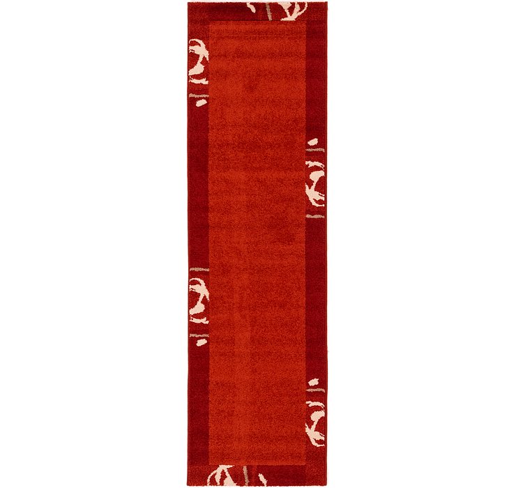 2' 2 x 7' 7 Reproduction Gabbeh Run...