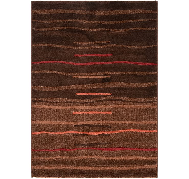 3' 10 x 5' 6 Reproduction Gabbeh Rug