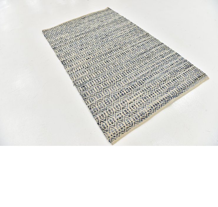 3' 9 x 6' Braided Chindi Rug