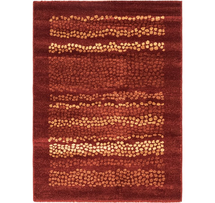 4' x 5' 5 Reproduction Gabbeh Rug