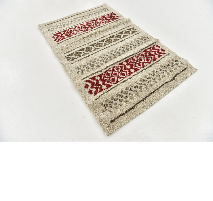 3' 4 x 5' 2 Luxe Frieze Rug