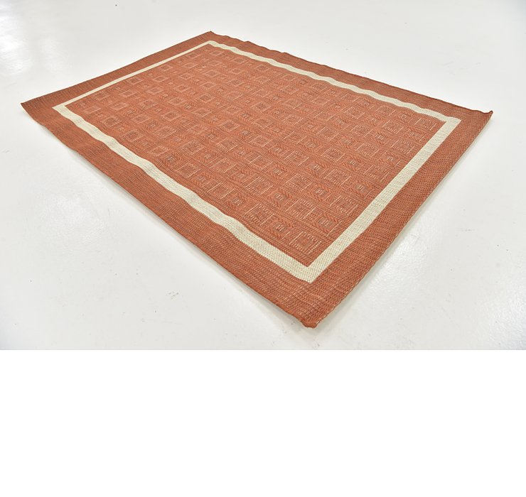 4' x 5' 7 Outdoor Border Rug