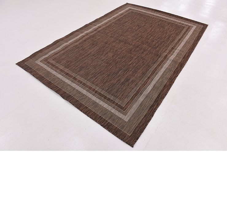6' x 9' Outdoor Border Rug
