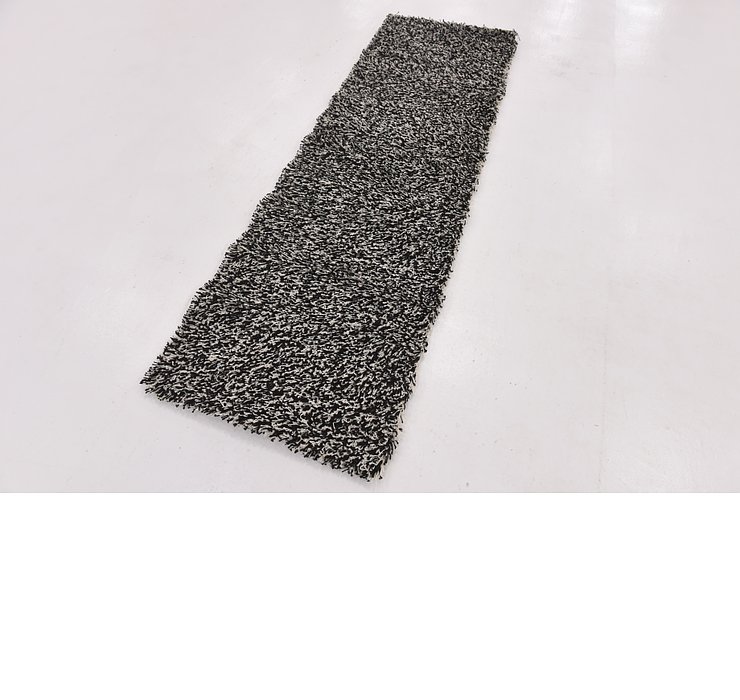 2' 3 x 7' 4 Textured Shag Runner Rug