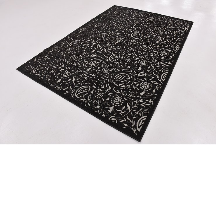 6' x 9' Outdoor Botanical Rug
