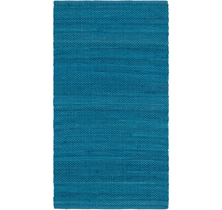 2' 8 x 5' Chindi Cotton Rug