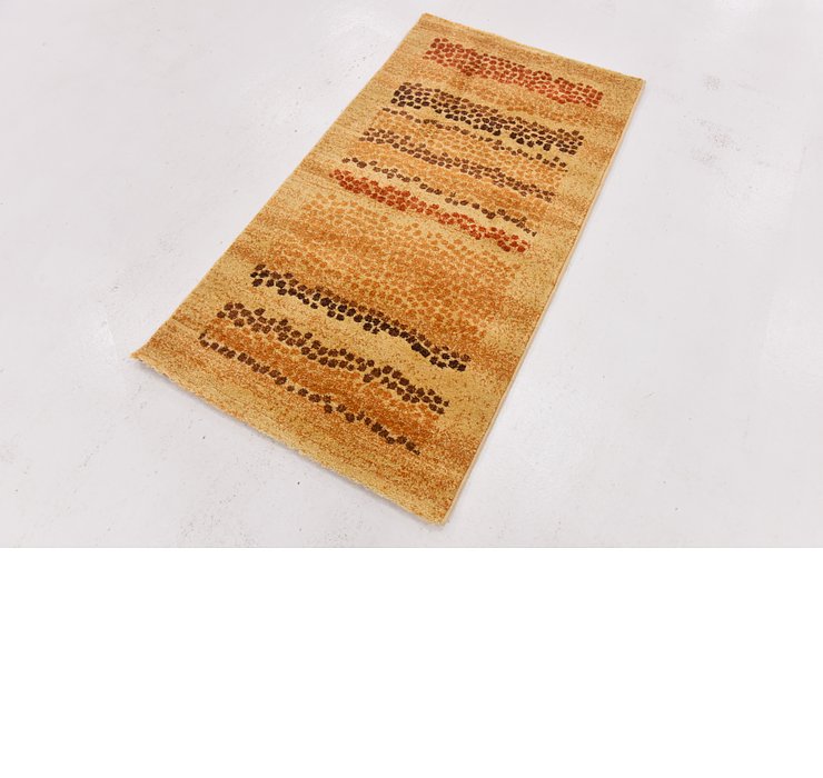 2' 7 x 5' Reproduction Gabbeh Rug