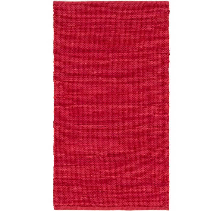 2' 9 x 4' 10 Chindi Cotton Rug