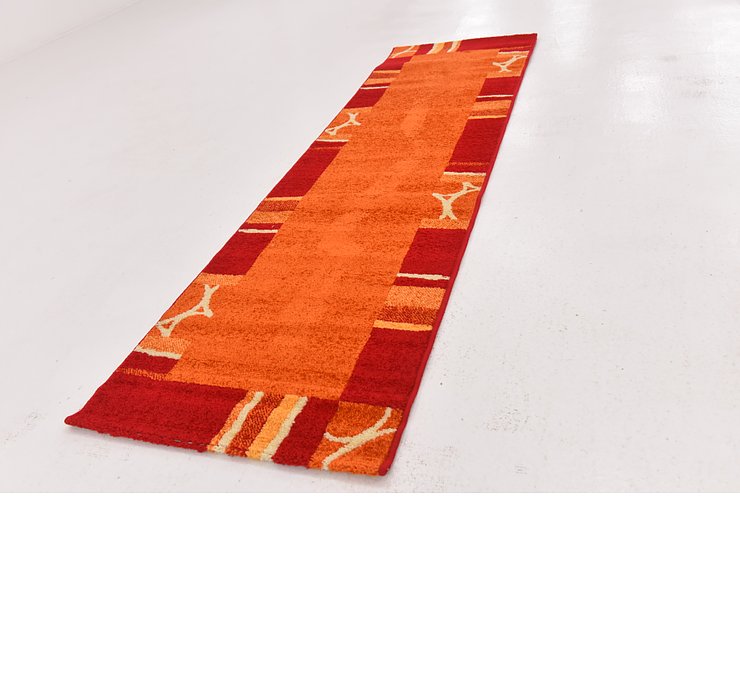 2' 2 x 7' 5 Reproduction Gabbeh Run...