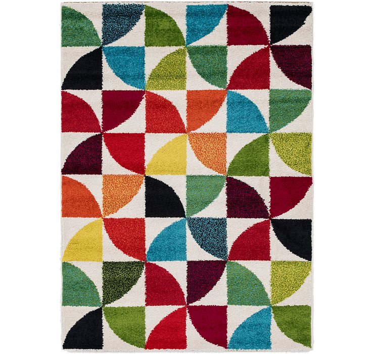 4' x 5' 6 Reproduction Gabbeh Rug