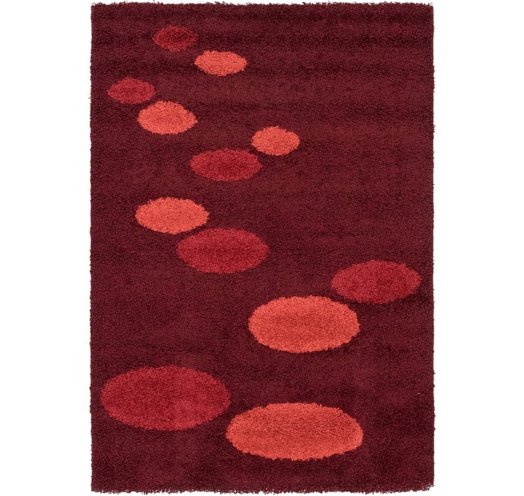 4' x 5' 7 Textured Shag Rug