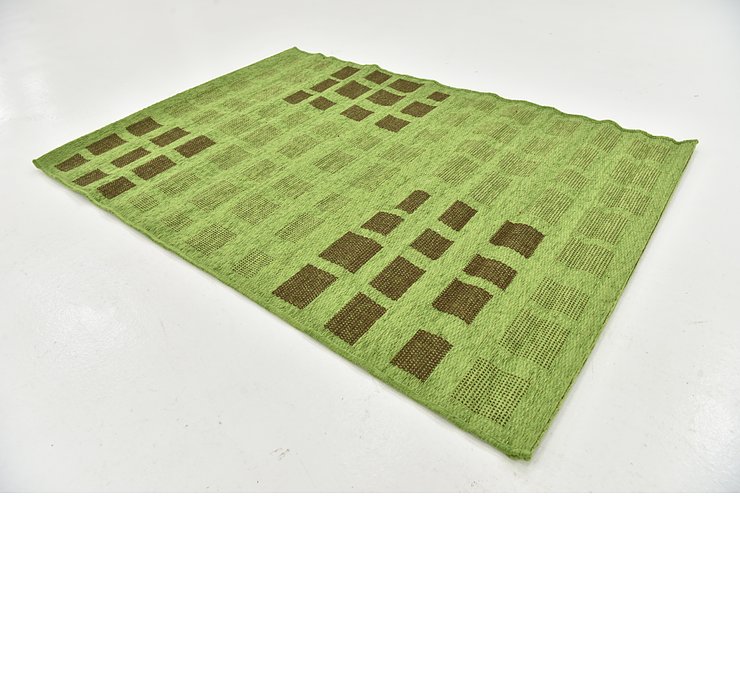 4' x 5' 6 Outdoor Border Rug