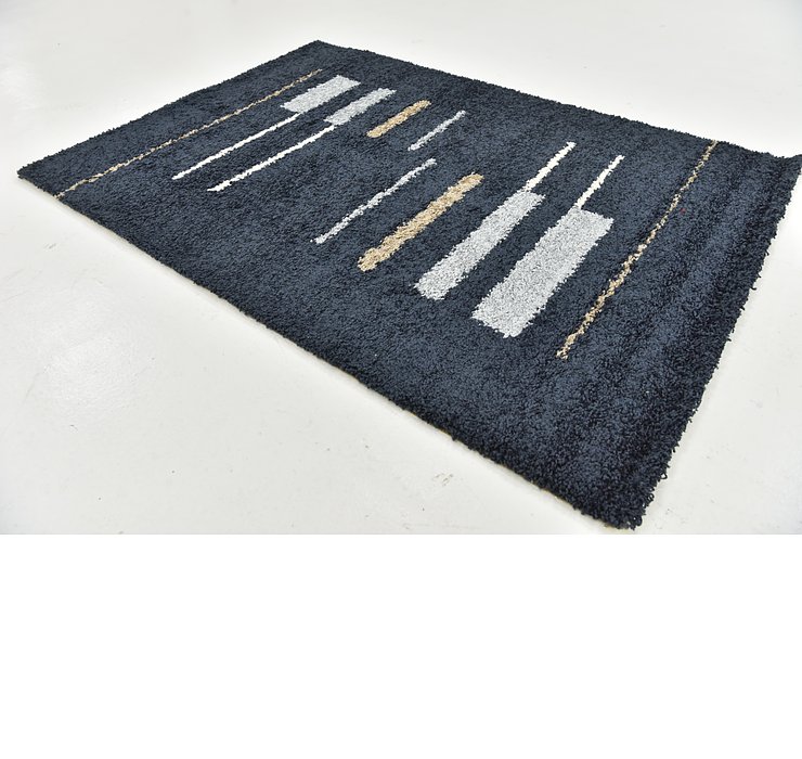 4' x 5' 7 Textured Shag Rug