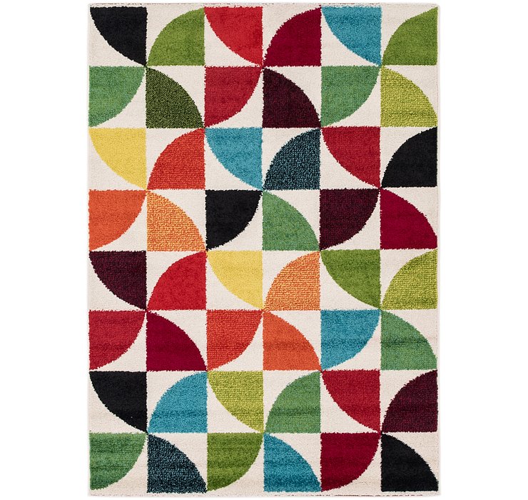 4' x 5' 7 Reproduction Gabbeh Rug