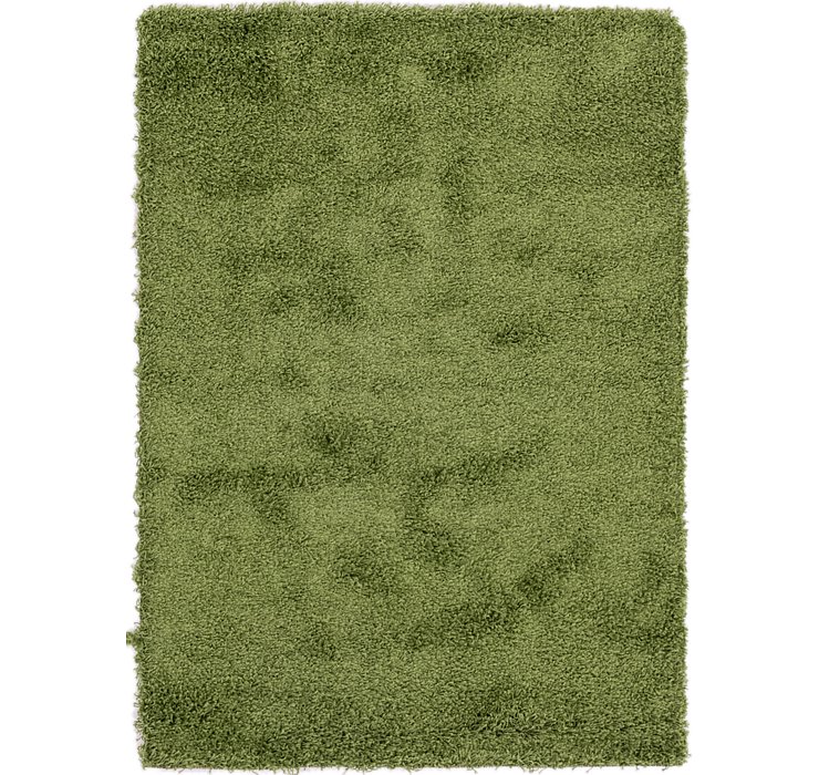 4' x 5' 6 Solid Shag Rug