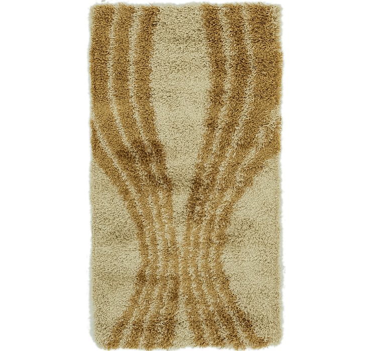 2' 8 x 4' 10 Textured Shag Rug