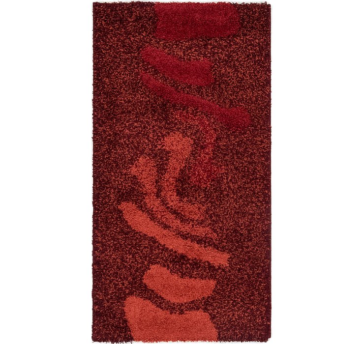 80cm x 152cm Textured Shag Rug