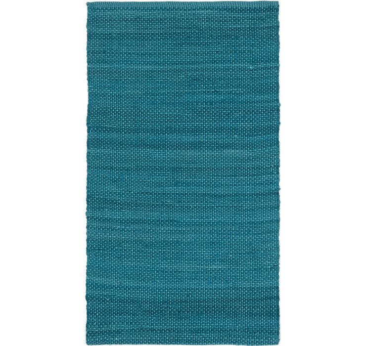 2' 8 x 4' 9 Chindi Cotton Rug