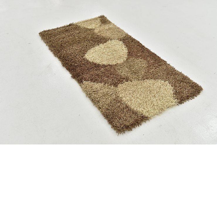 2' 8 x 5' Textured Shag Rug