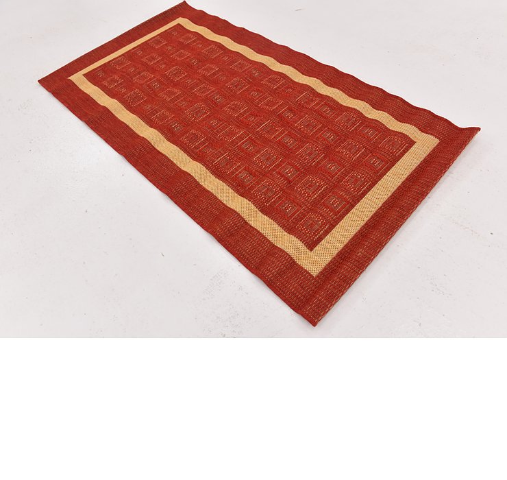 2' 7 x 4' 10 Outdoor Border Rug