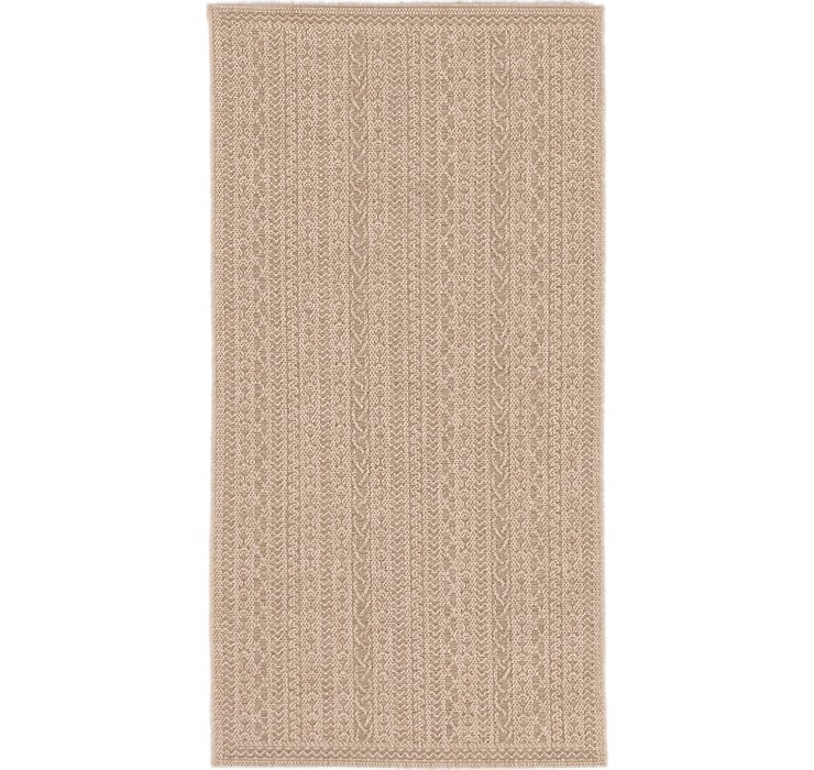 2' 6 x 4' 10 Outdoor Solid Rug
