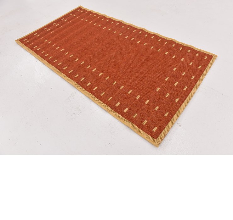 2' 7 x 4' 10 Outdoor Border Rug