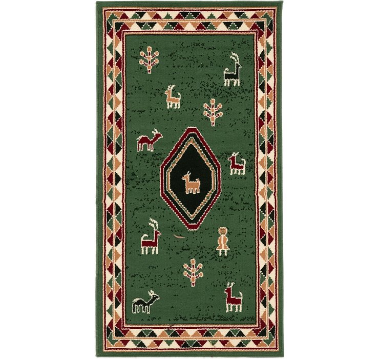 2' 7 x 5' Kashkuli Gabbeh Rug