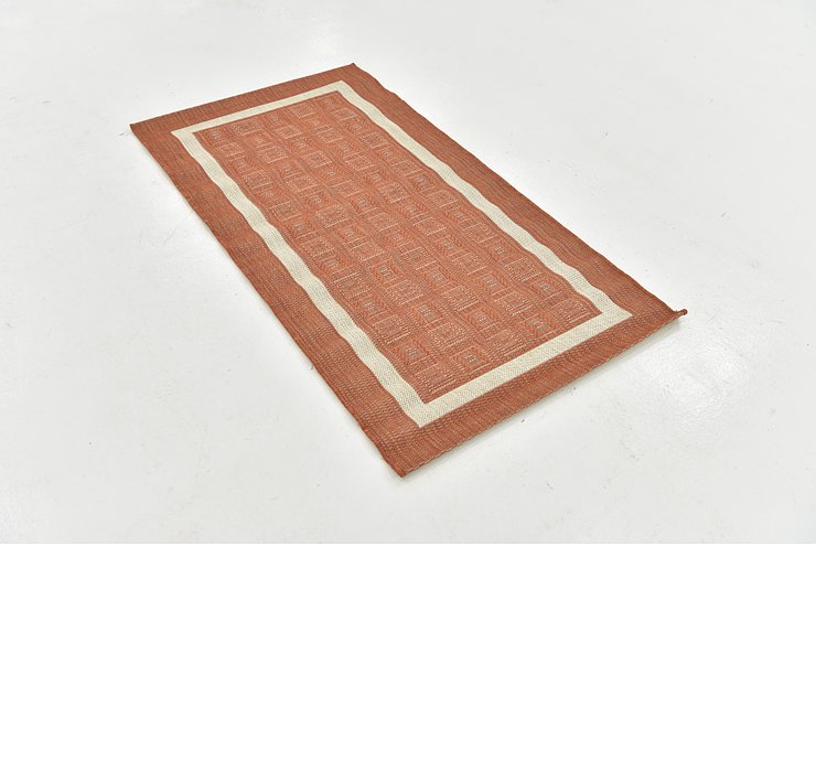 2' 7 x 4' 10 Outdoor Border Rug