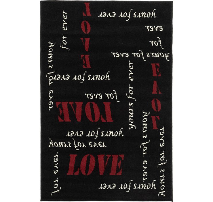 3' 3 x 5' 6 Reproduction Gabbeh Rug