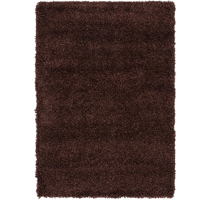 3' 10 x 5' 7 Solid Shag Rug