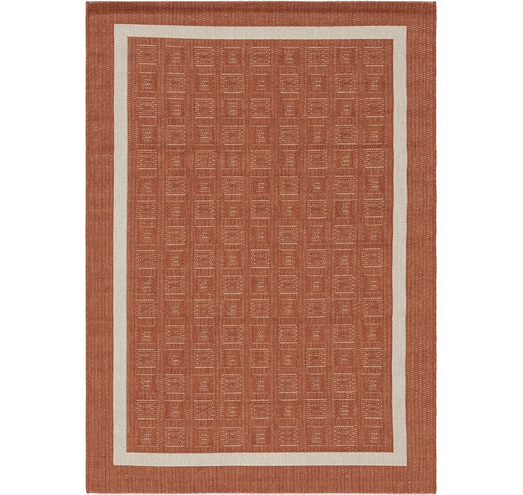 4' x 5' 6 Outdoor Border Rug