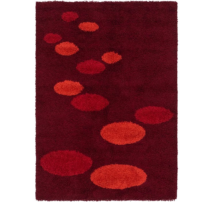 4' x 5' 7 Multi-Tone Shag Rug