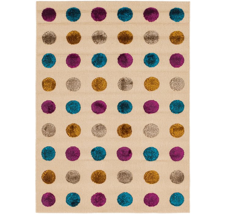 4' x 5' 7 Reproduction Gabbeh Rug