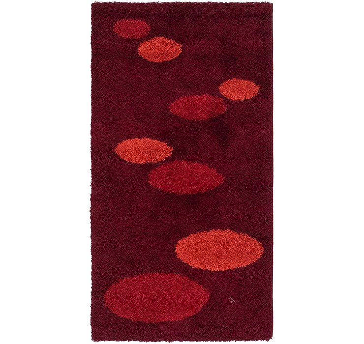 2' 7 x 5' Textured Shag Rug