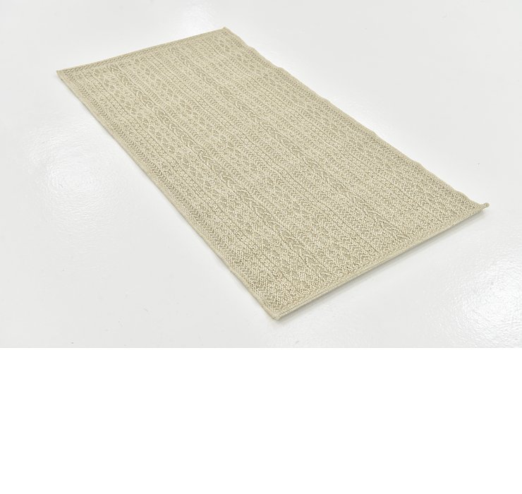 2' 6 x 5' Outdoor Border Rug