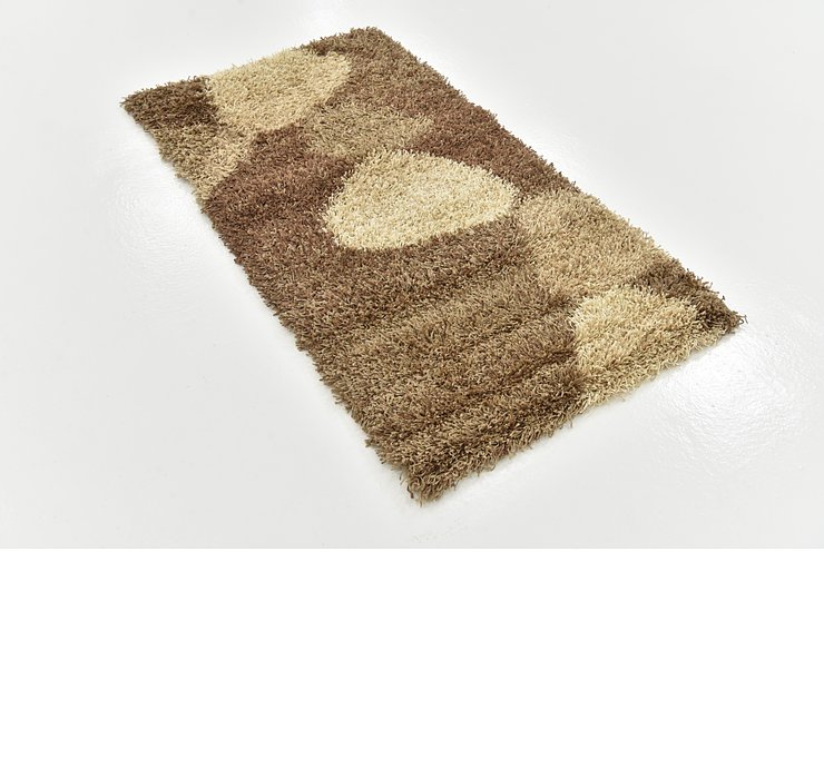 2' 8 x 4' 10 Multi-Tone Shag Rug