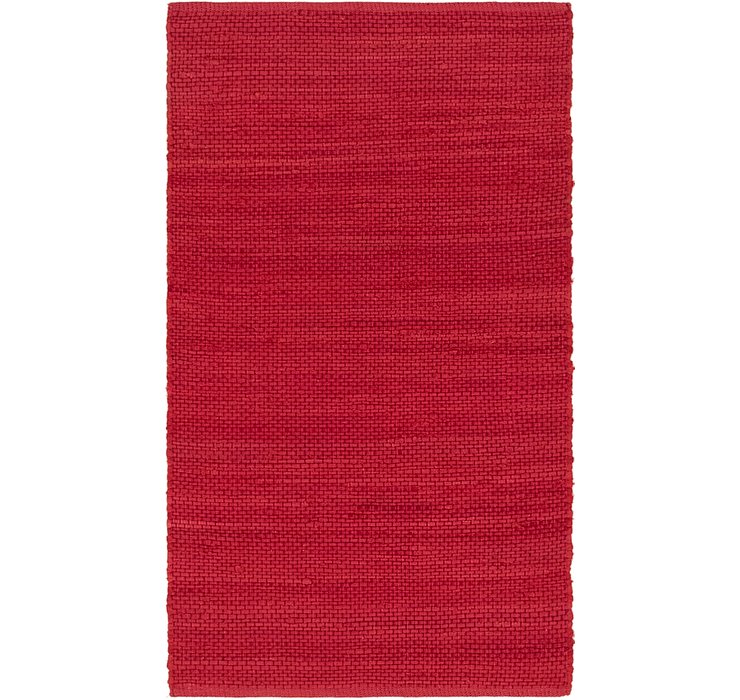 2' 9 x 4' 10 Chindi Cotton Rug