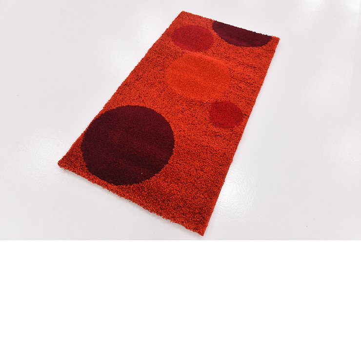 2' 8 x 5' Multi-Tone Shag Rug