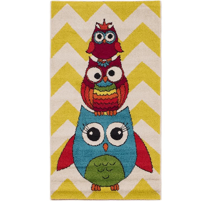 2' 7 x 5' Play Time Rug