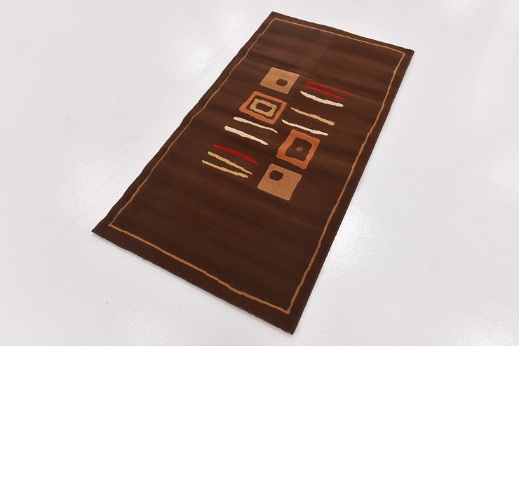 2' 7 x 5' Reproduction Gabbeh Rug