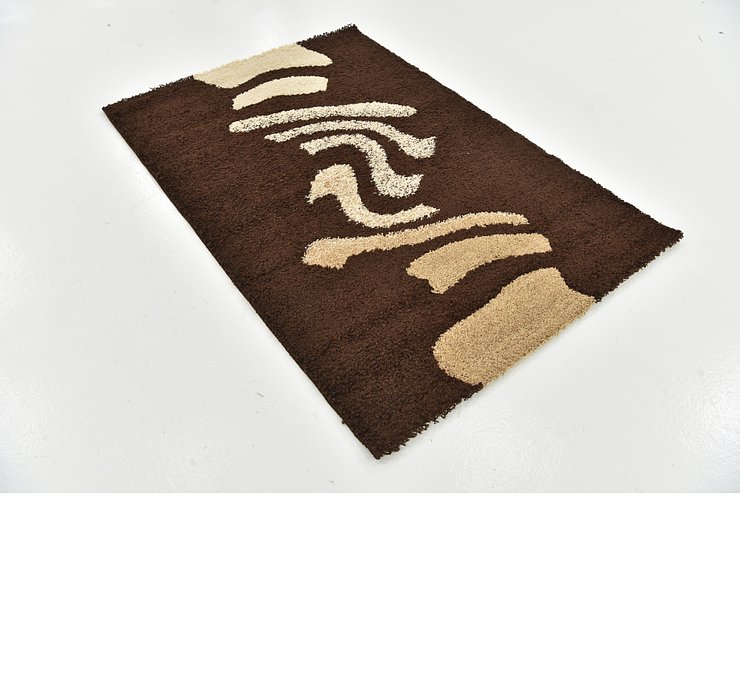 4' x 5' 7 Multi-Tone Shag Rug