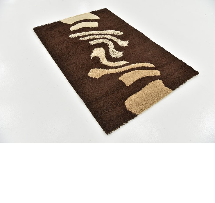 4' x 5' 7 Multi-Tone Shag Rug