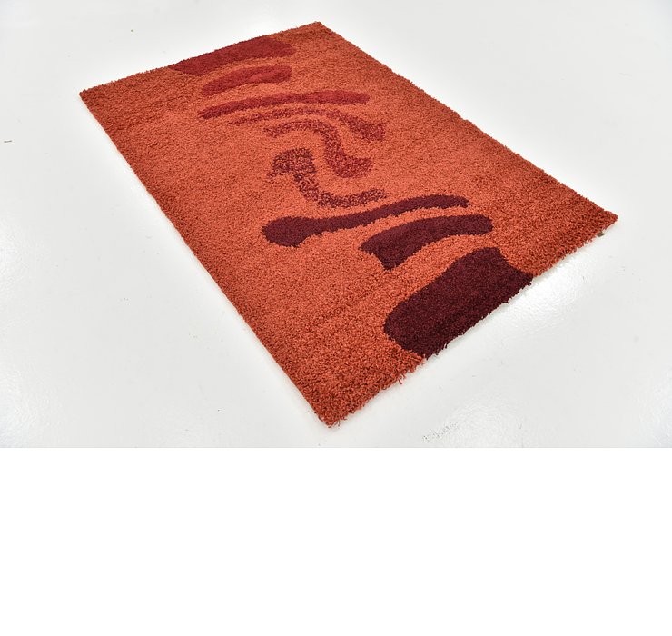 4' x 5' 7 Multi-Tone Shag Rug