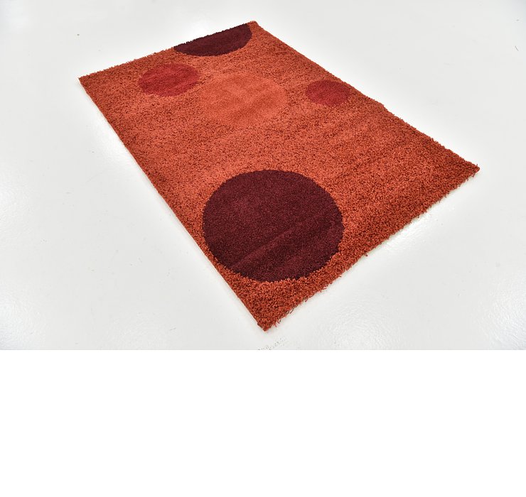 4' x 5' 7 Multi-Tone Shag Rug