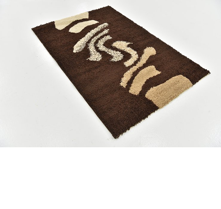 4' x 5' 7 Multi-Tone Shag Rug